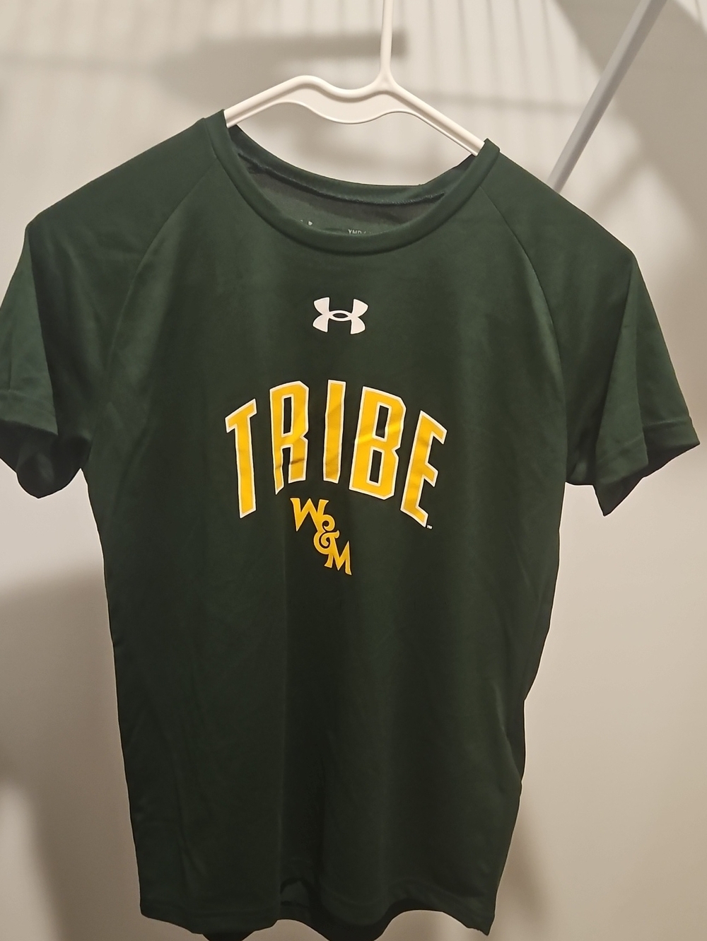 NWT Under Armour William & Mary Tribe Tech Tee